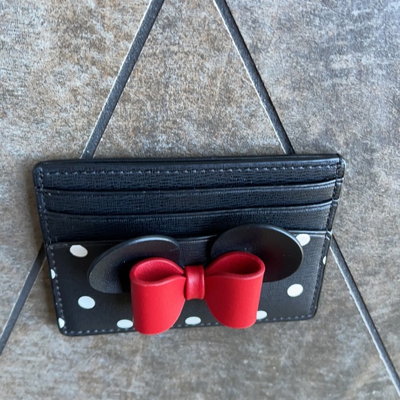 disney x kate spade new york other minnie mouse cardholder - Picture 5 of 16